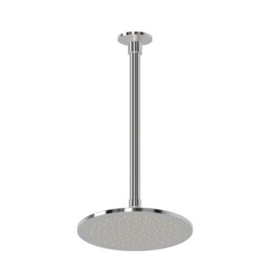 300mm Ceiling Dropper Shower Arm & 200mm Round Shower Head