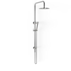 Combination Shower with Baton Hand Piece - Top Inlet - Adjustable Centres