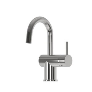 Horizontal Basin Mixer - Swivel Gooseneck Spout